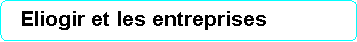 Organigramme : Alternative:  Eliogir et les entreprises